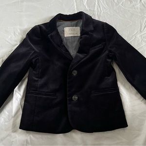 Zara Velvet Blazer